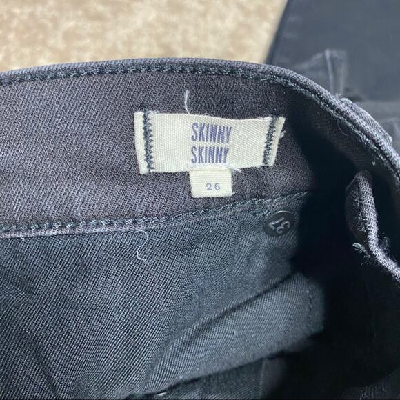 Madewell Skinny Skinny Black Jeans Size 26 - Picture 4 of 8